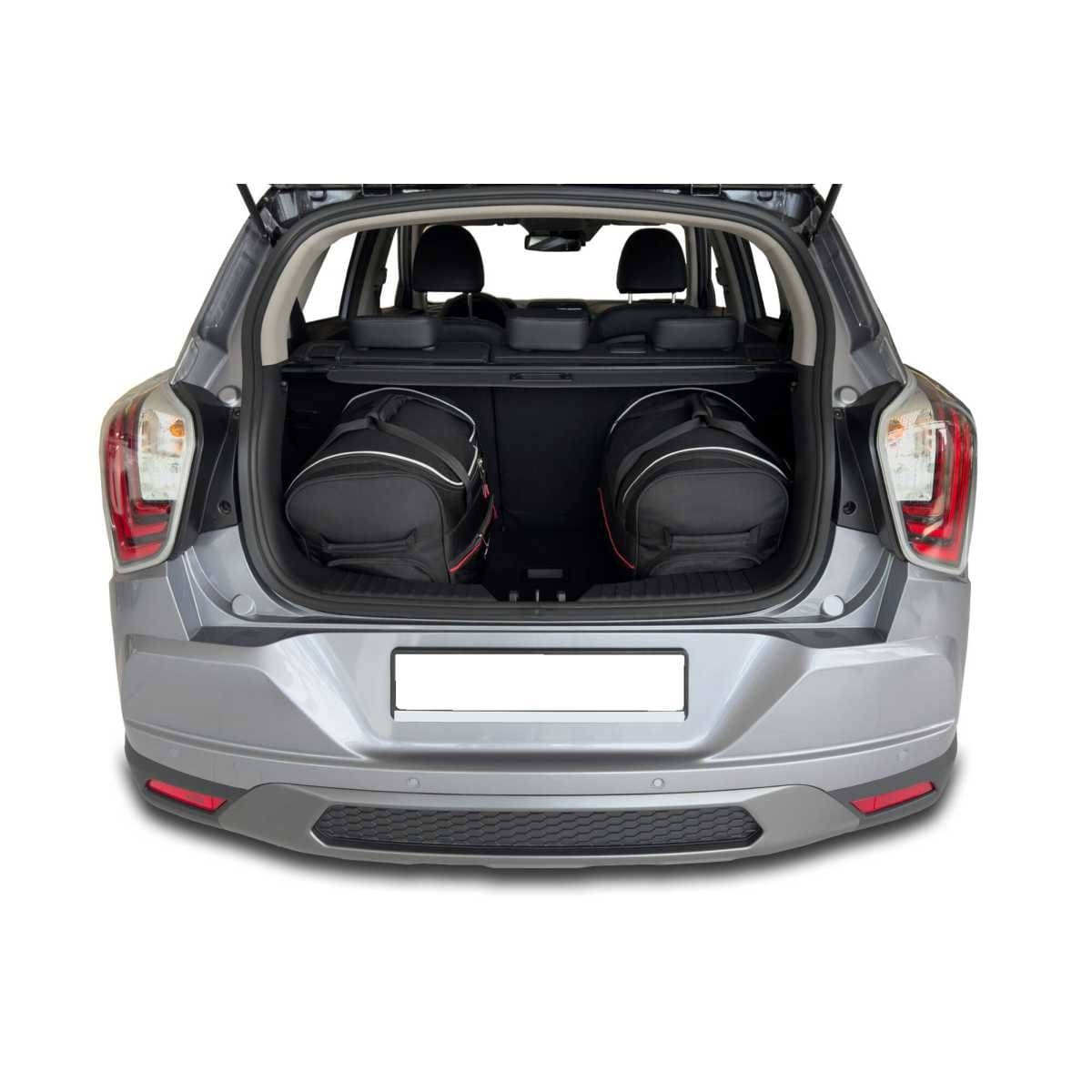 KJUST Kofferraum Taschen Set fuer SSANGYONG TIVOLI ab Bj. 2015 3er-Set - 7008005