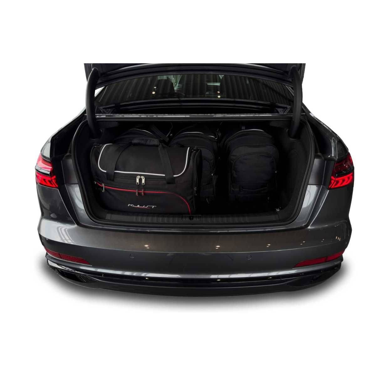 KJUST Kofferraum Taschen Set fuer AUDI A6 Limousine C8 ab Bj. 2018 5er-Set - 7004110