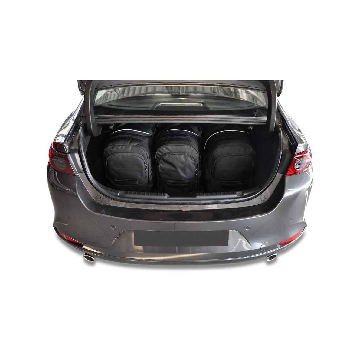 KJUST Kofferraum Taschen Set fuer MAZDA 3 Limousine ab Bj. 2018 5er-Set - 7026023
