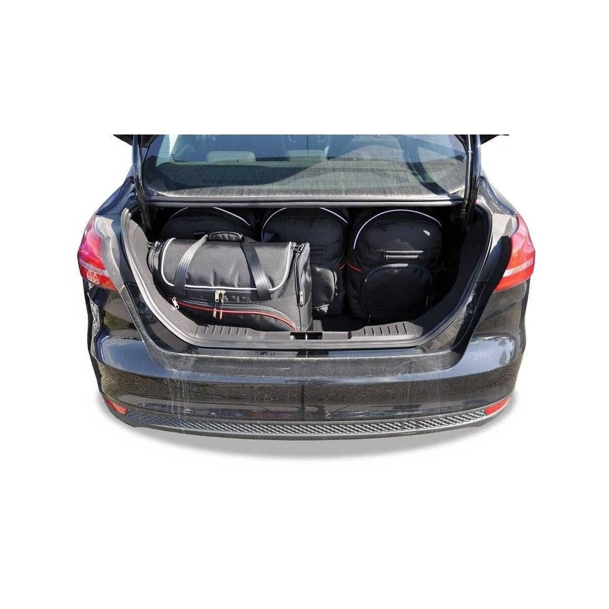 KJUST Kofferraum Taschen Set fuer FORD FOCUS Limousine Bj. 2011-2018 5er-Set - 7015014