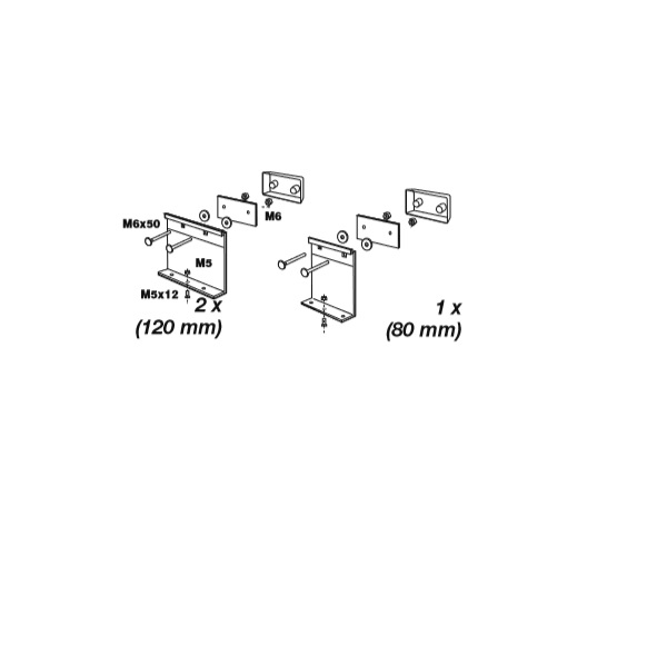 FIAMMA Adapter Kit Kit AS 120 fuer Markise F45 ZIP 98655-391