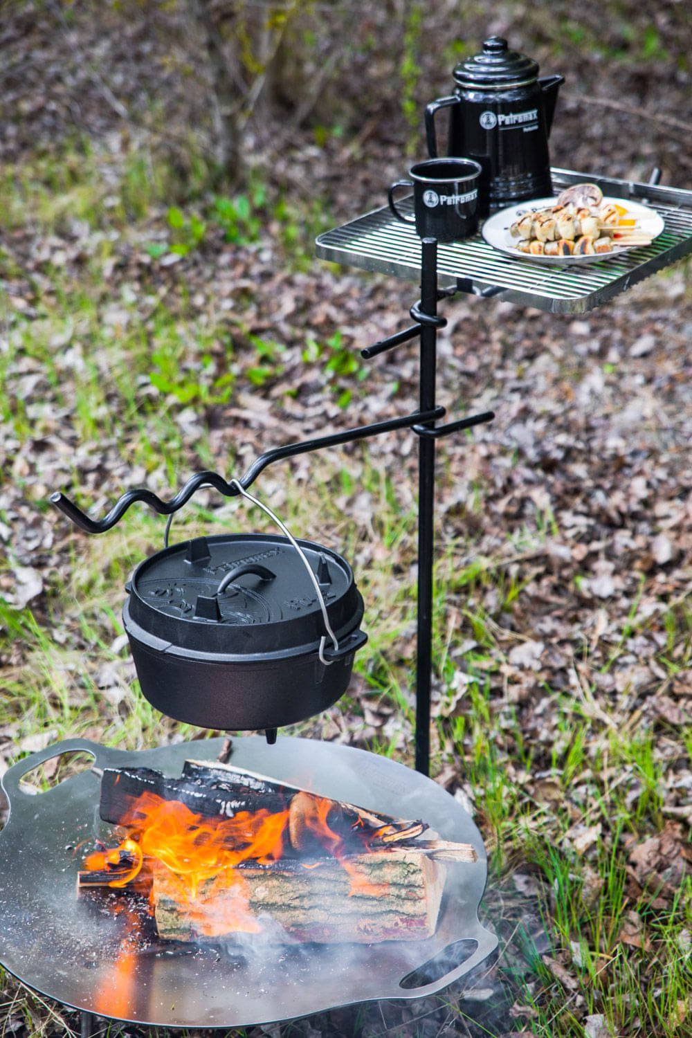 PETROMAX Feuertopf ft4-5 Dutch Oven mit Fuessen ft4.5