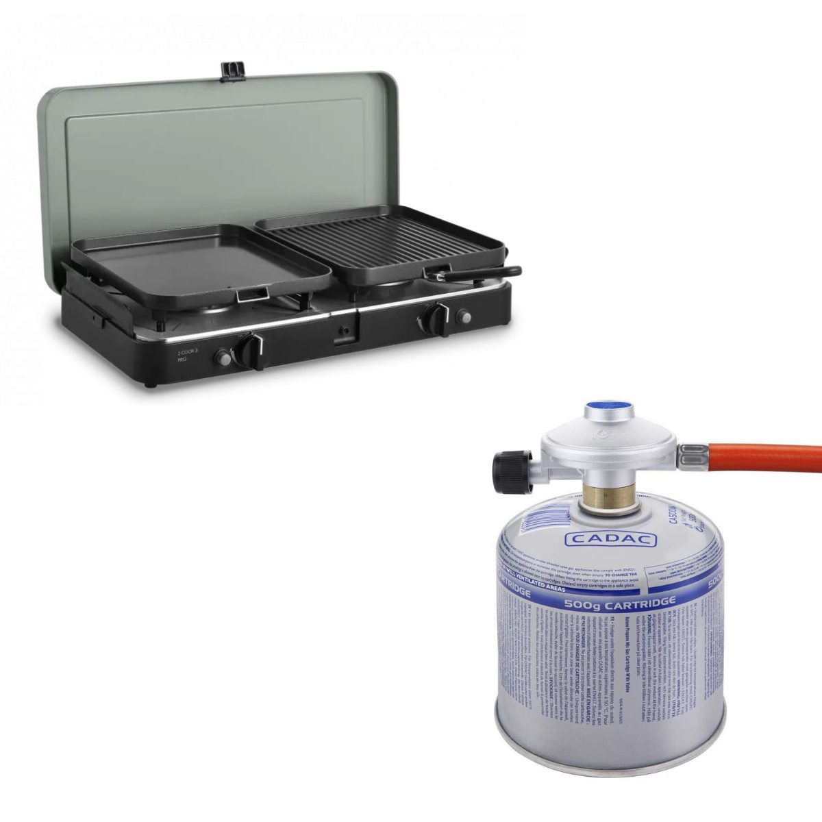 CADAC 2 Cook 3 Pro Deluxe 50 mbar - Starter-Set - 203P1-20-DE 344 CA500-N