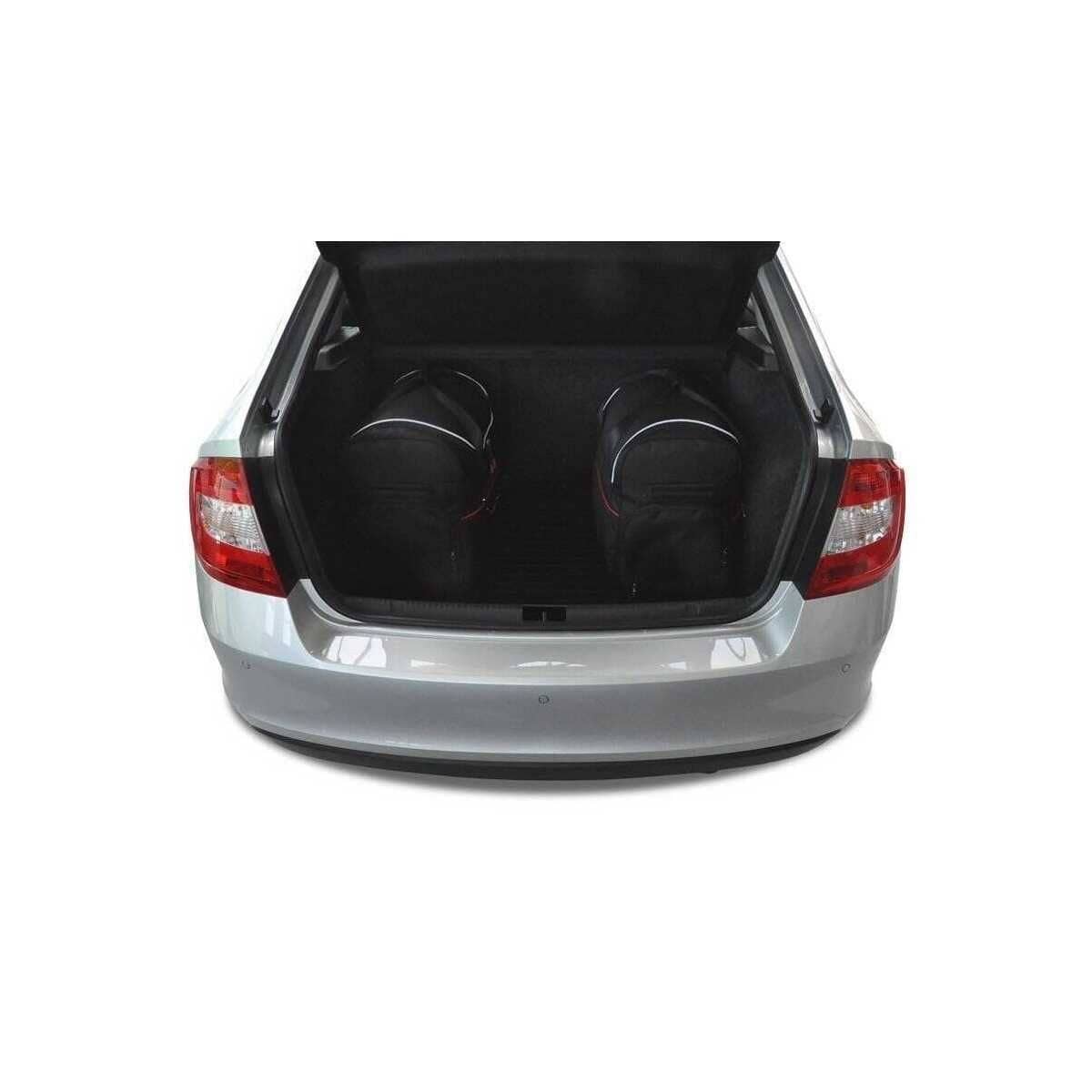 KJUST Kofferraum Taschen Set fuer SKODA RAPID LIFTBACK Bj. 2012-2019 5er-Set - 7037019