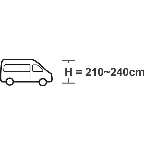 WESTFIELD Schleuse ZODIAC Anbauhoehe 210 - 240 cm - 12020240332100