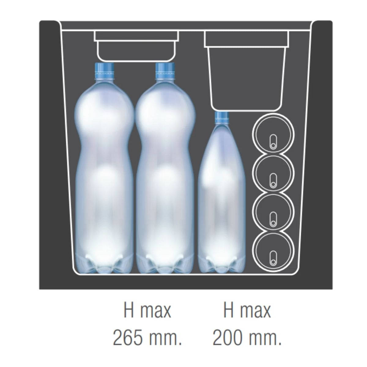 VITRIFRIGO Toploader Kompressor-Kuehlschrank Kuehlbox TL43 12-24 V 40 L