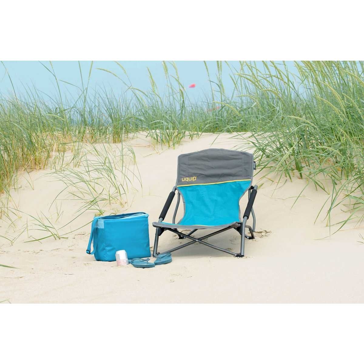 UQUIP Strandstuhl SANDY petrol-grau - 244005