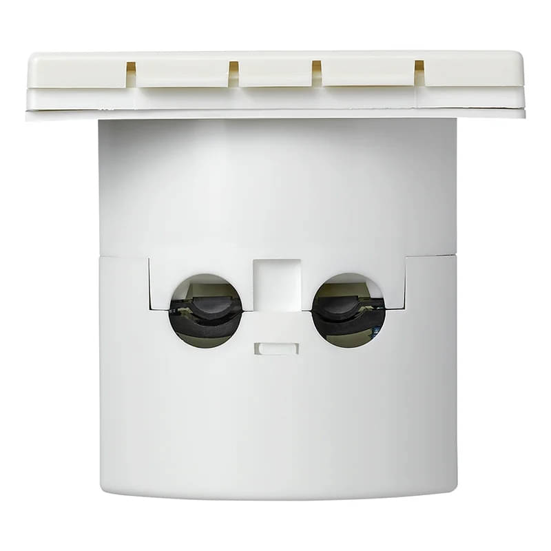 ProPlus CEE-Einspeisestecker Einbau eckig 105 x 105 mm Weiss - 373504