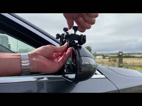 Milenco Universalspiegel Set Aero 4 Flach Caravanspiegel