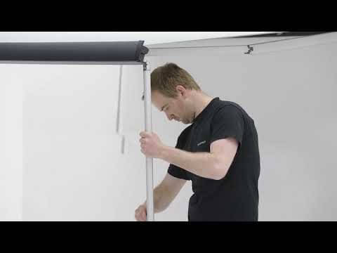 THULE Markise 4200 Gehäuse anthrazit Tuch Mystic grau 300 cm