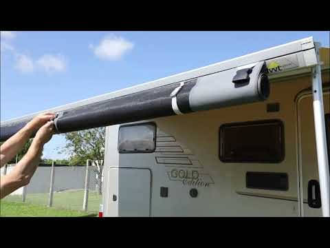 DWT Vorderwand Happy Sun 330 cm schwarz