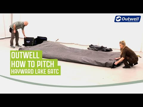 Outwell aufblasbares Familienzelt Hayward Lake 4 Air TC - geprüfte Retoure