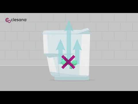 CLESANA Toilette C1 mit L-Adapter