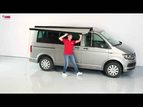 Markise FIAMMA F45 S 230 Royal grey Gehäuse titanium inkl. Adapterkit Renault Trafic Opel Vivaro bis