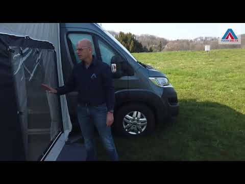 HAHN ZELTE KORSIKA 2 für Thule 6300 Länge 450 cm Aufbauhöhe 245-275 cm