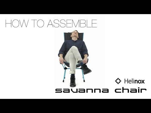 HELINOX Savanna Chair Blackout Edition Campingstuhl