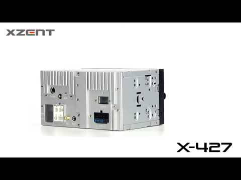 XZENT X-427 2-DIN Naviceiver