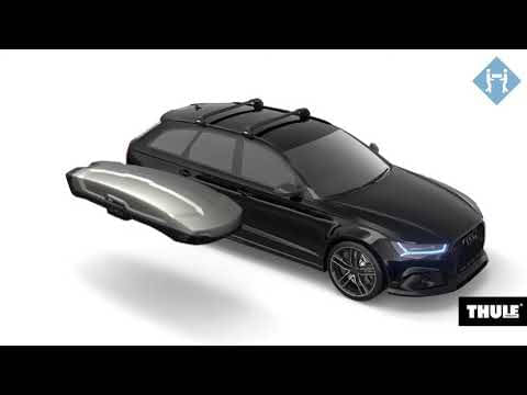 Dachbox THULE Vector Alpine schwarz black metallic 613501