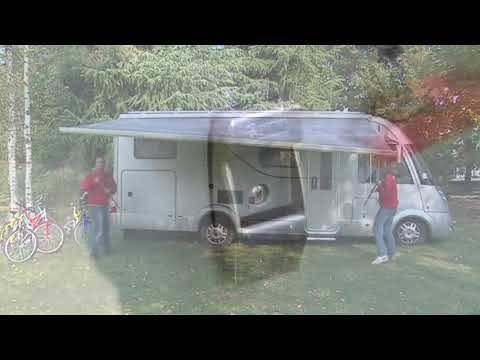 FIAMMA Markise F45 L 450 Royal grey Gehäuse weiß