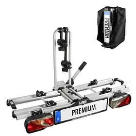 Portabici EUFAB Premium II Per Portellone Auto - Soluzione Compatta E Stabile